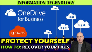how to restore your files | onedrive for business | recover from ransomware | accidental deletion