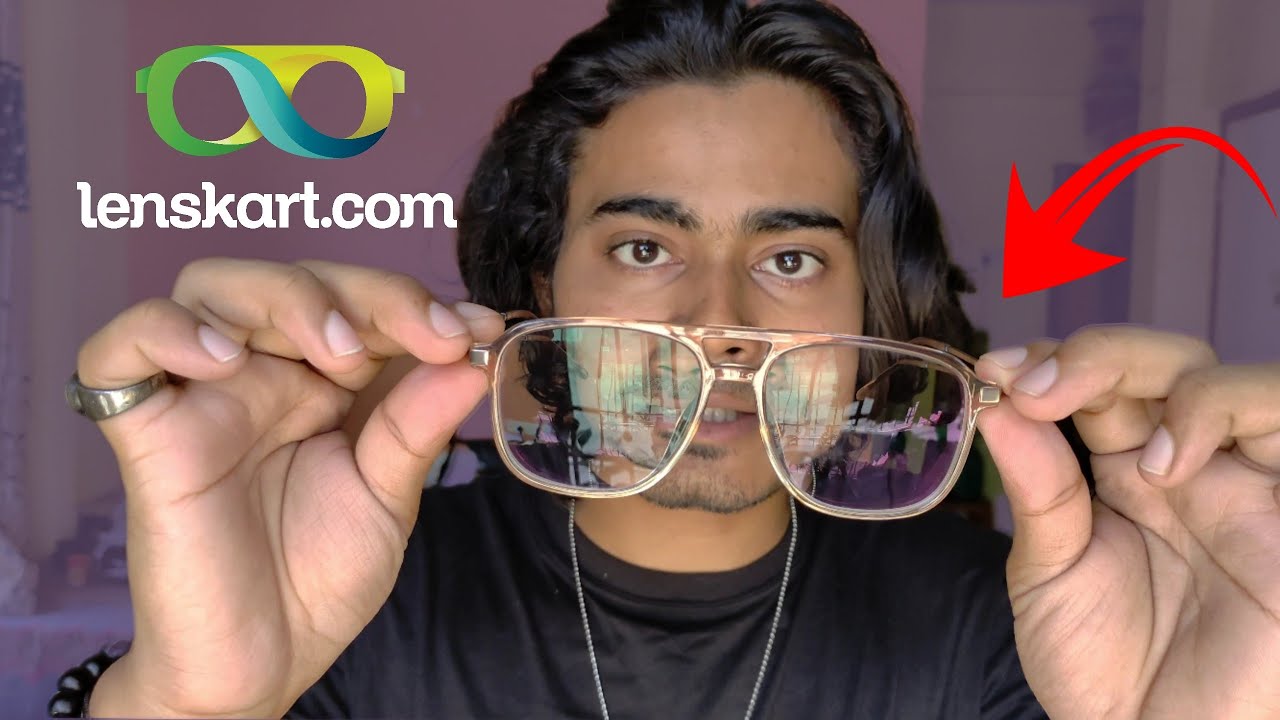 My New EyeGlasses From Lenskart Review & Unboxing 2023 YouTube