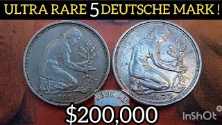 5 Deutsche Mark Germany $20,000 Coins Worth Big Money Do you have One ! 