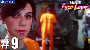 Infamous: First Light - PS4 Playthrough 1080p PART 9 Story Ends