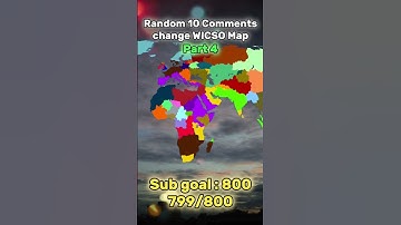 Random 10 comments change WICSO map! Part 4