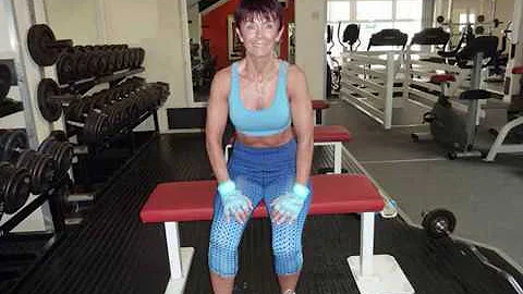 60 years old Sharon Magee Natural Figure Competitor