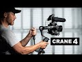 New CRANE 4 Gimbal - Lightweight POWERHOUSE! (Full Review &amp; Setup)