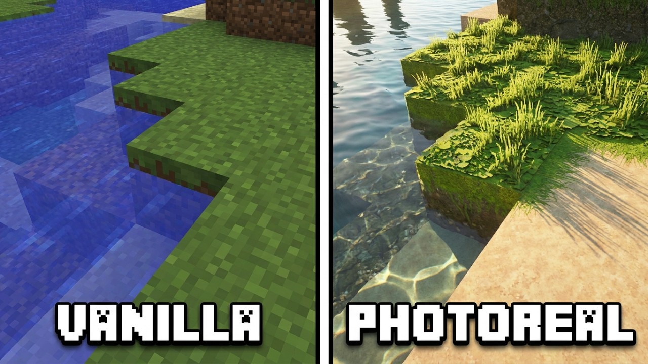 Minecraft R3 Optimum Realism R3.0.0 + SEUS PTGI HRR2.1 Shaders for Minecraft - YouTube