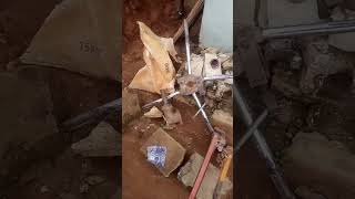 men at work ⛑️🦺 #everyone #farming #borehole #construction #contractor #youtube #youtubeshorts
