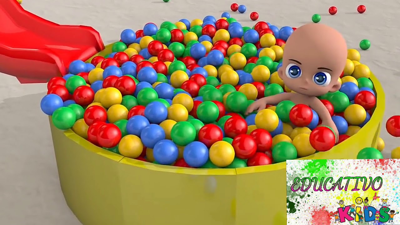 Bolas coloridas bebe Clearance