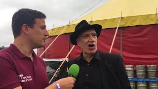 Wilko Johnson interviewed at Lakefest