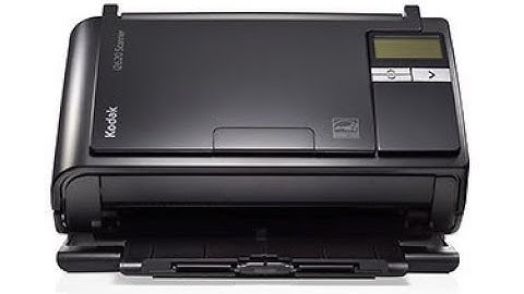 Kodak capture pro  job and page setup