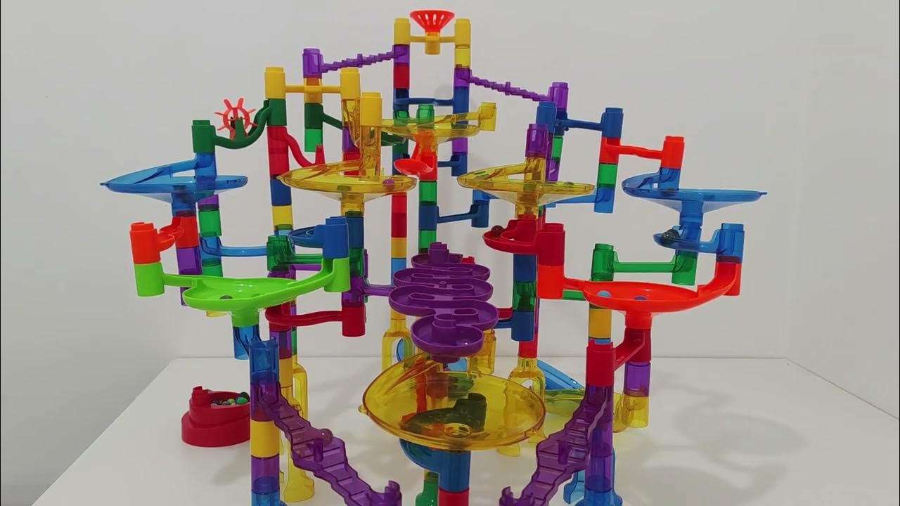 Super Epic Double Spiral Ramp Marble Race Tournament ☆ Marble Run Race