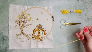 Winnie the Pooh Embroidery - Issue 15 Tutorial