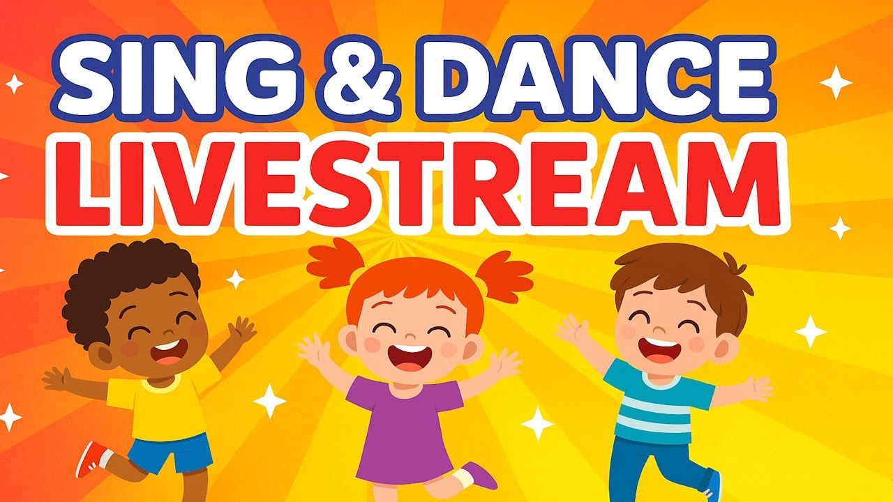 🎵 Sing & Dance Livestream | Kinderlieder, Tanzen & Spaß mit CloudKids