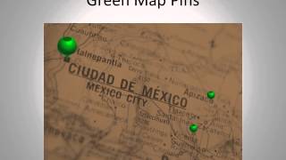 Handmade Slides: Map Pins for PowerPoint - 10
