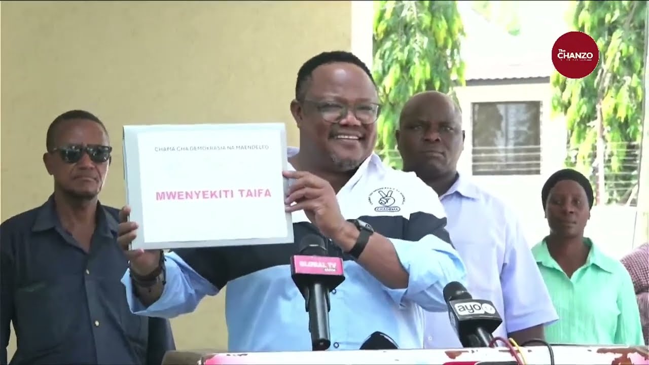 Mwanzo Mwisho Lissu Akifunguka Baada ya Kuchukua Fomu ya Uenyekiti CHADEMA