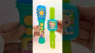 Fun Learning Ms.rachel microphone &amp; Cocomelon watch! #shortsfeed #cute #phone #unboxing #asmr #peppa