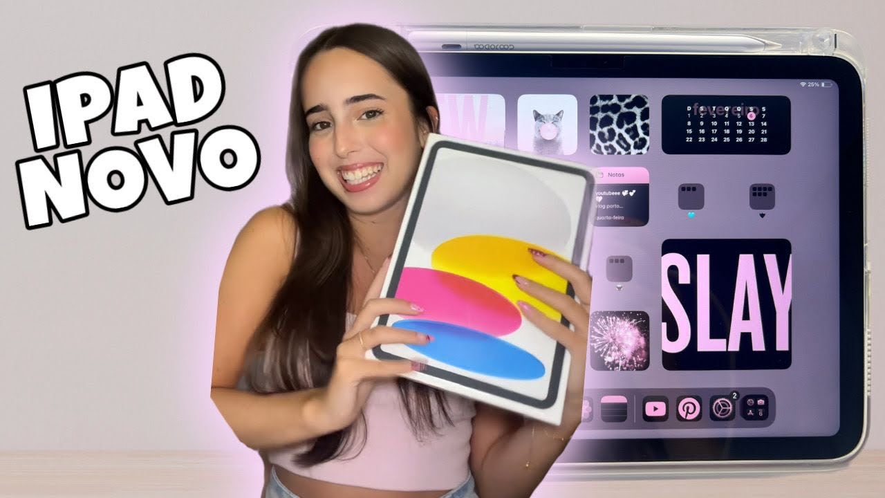 DECORANDO MEU IPAD NOVO!