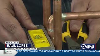 Students are getting hands-on experience in the trade industry.