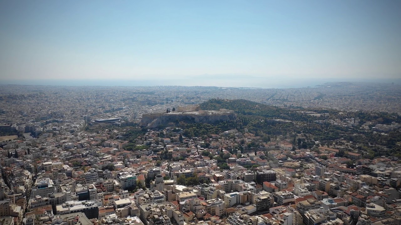 Athens, Greece! Acropolis drone footage!