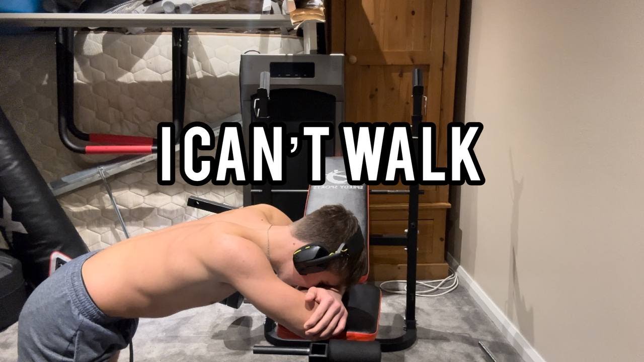 This is how i train my legs in my home gym YouTube