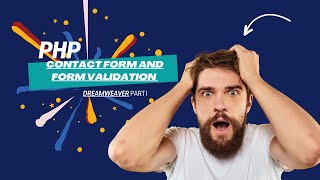 PHP Contact Form and Form Validation   Dreamweaver Tutorial   1