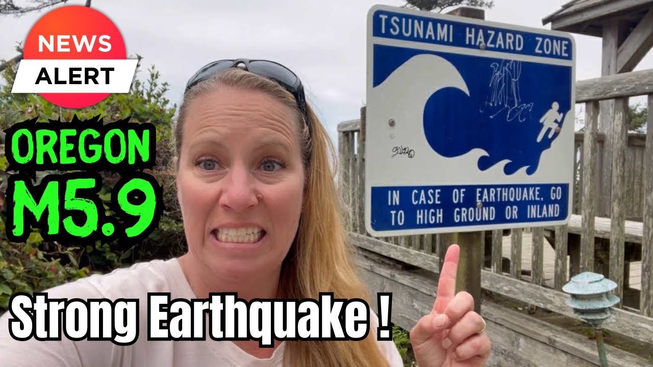 LARGE Shallow Earthquake hits Oregon Coast ! Time to WORRY ??? 