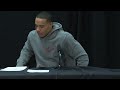 Desmond Bane Press Conference | Pelicans vs. Grizzlies