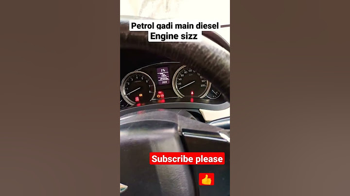 petrol gadi main Diesel dal diya Engine sizz ho sakta hai #shorts