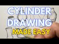 How to Draw Cylinders: Vases, Mugs, Tea Kettles EASY Drawing Tutorial