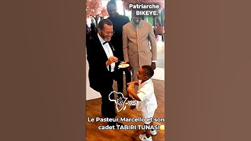 le fils de Marcello Tunasi à son mariage 🥰