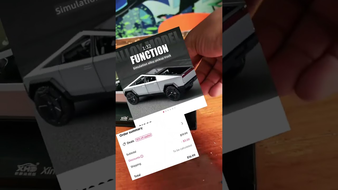 Mini Cyber Truck for Kids - Holiday Gift Guide 