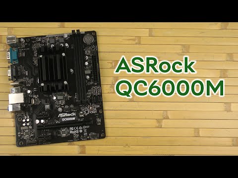Распаковка ASRock QC6000M