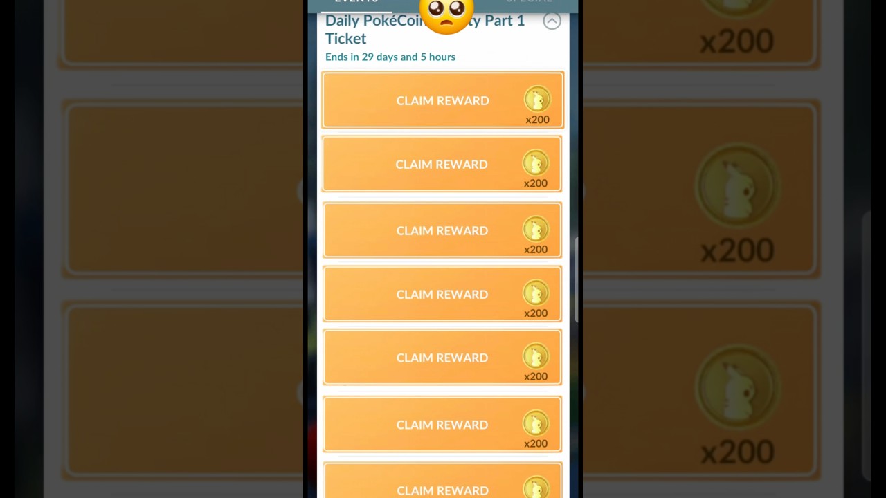 When I Got Poke Coin From Special Reserch in 