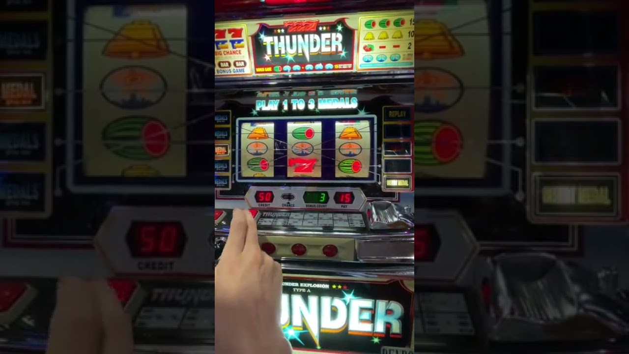 4号機サンダーV】リプレイハズシ100%チャレンジ#shorts - YouTube