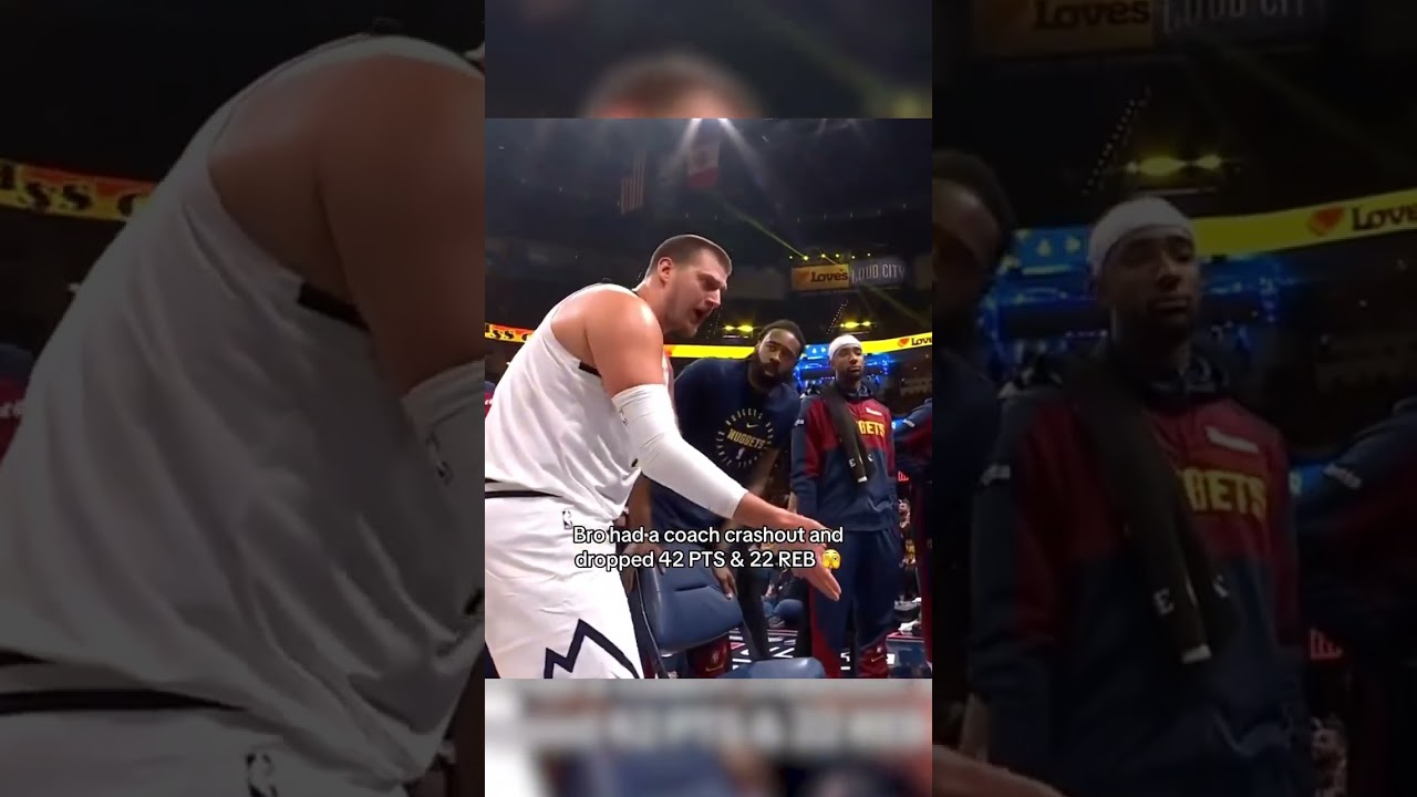Jokic is coaching the team! Real MVP