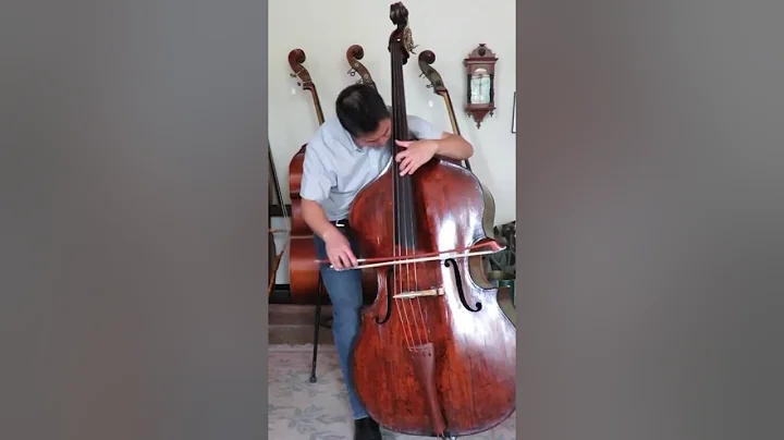 Owen Lee demos a 420 year old Gasparo Da Salo bass