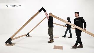 Toja Grid | Double Any Size Pergola Build