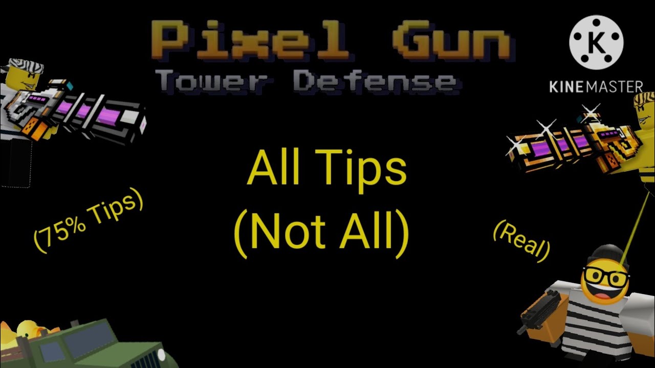 pixel gun Tower Defense all Tips Pgtd Roblox 75 Tips YouTube