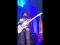 Nathaniel Kearney Jr Playing his BassMods K534" on tour with Dave Koz.