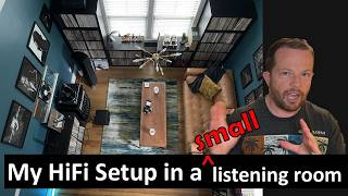 My HiFi Audio setup in a small listening room