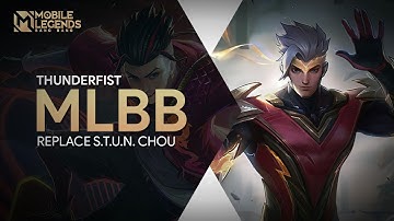 Chou STUN to Thunderfist "HERO" Skin Script | True Audio, Full Effects | MLBB