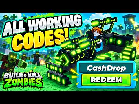 *NEW* ALL WORKING CODES in Build and Kill Zombies! Build and Kill Zombies Codes