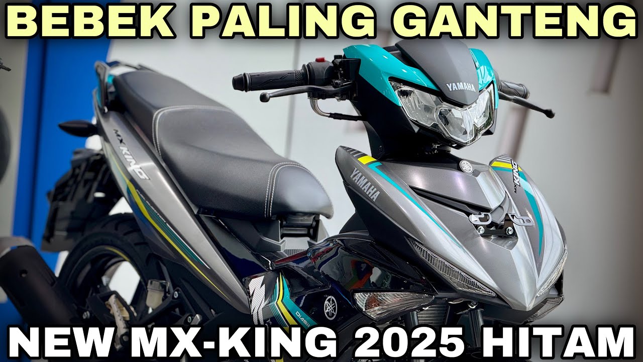 PALING DIBURU‼️YAMAHA MX KING 2025 HITAM SILVER