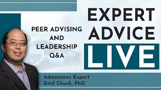 All About Leadership Experiences - Expert Advice Live Q&A