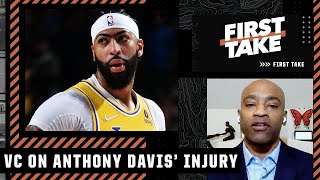 Vince Carter reacts to Anthony Davis MCL injury | First Take
