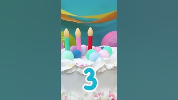 Yummy Birthday Cake! 😃🎂 Kids Counting Game!