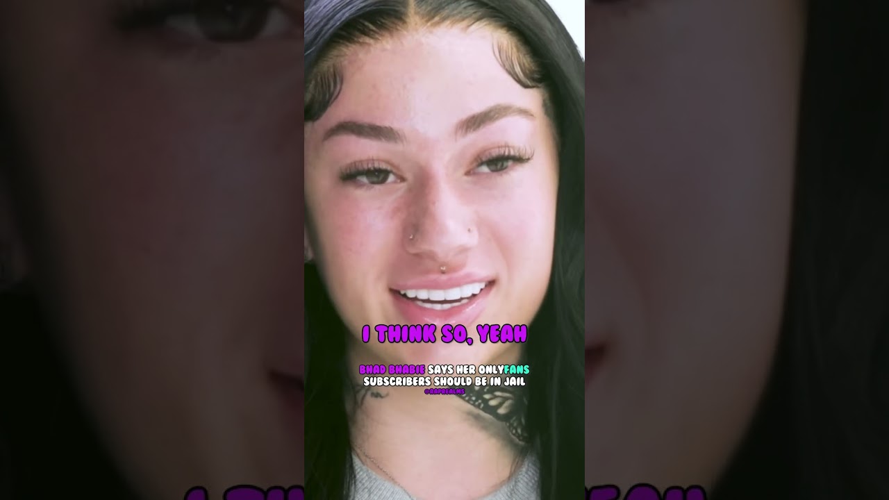 Bhad Bhabie says her onlyfans subscribers should be in jail🔒