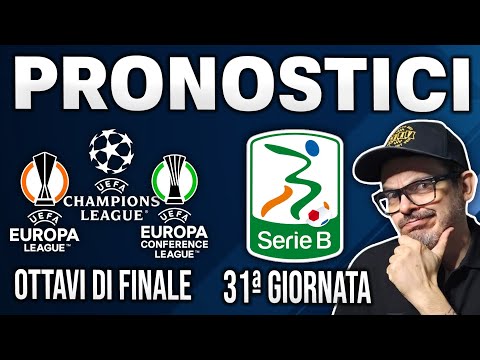Video PRONOSTICI EUROPA LEAGUE E CONFERENCE LEAGUE | PRONOSTICI SERIE B | PRONOSTICI CHAMPIONS LEAGUE