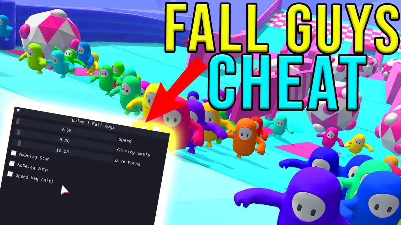 TUTORIAL   Fall Guys Cheat Working   Speed Hack, Super Jump, No Gravity