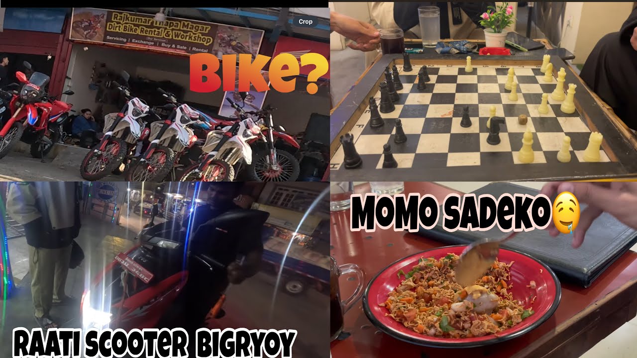 Mero Bike banaula ta @rajkumarthapamagar32 rental maa🤔Complete Mixed Vibes Vlog