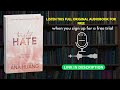Twisted Hate by Ana Huang  Full Audiobook With Free Trial