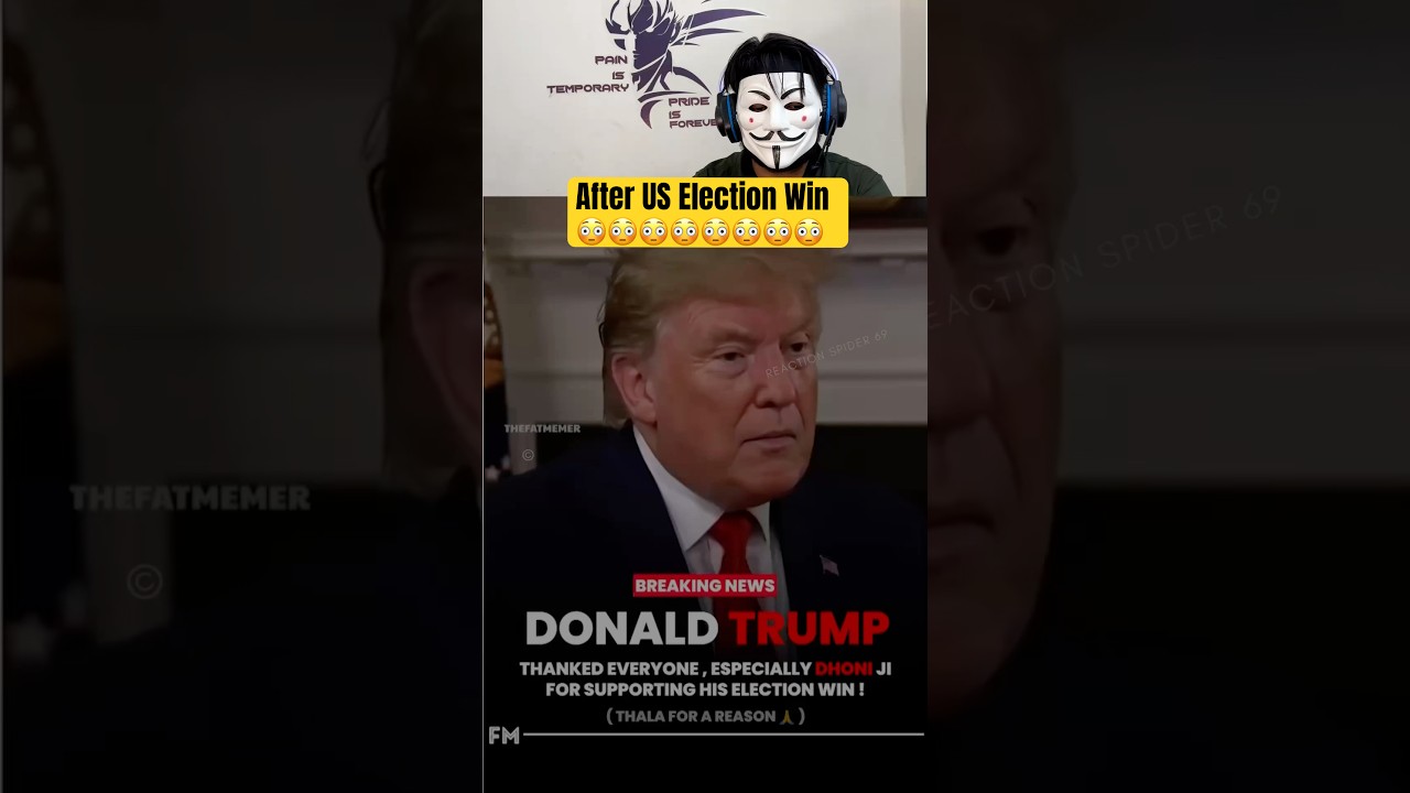 Donald Trump After Election Win Reaction